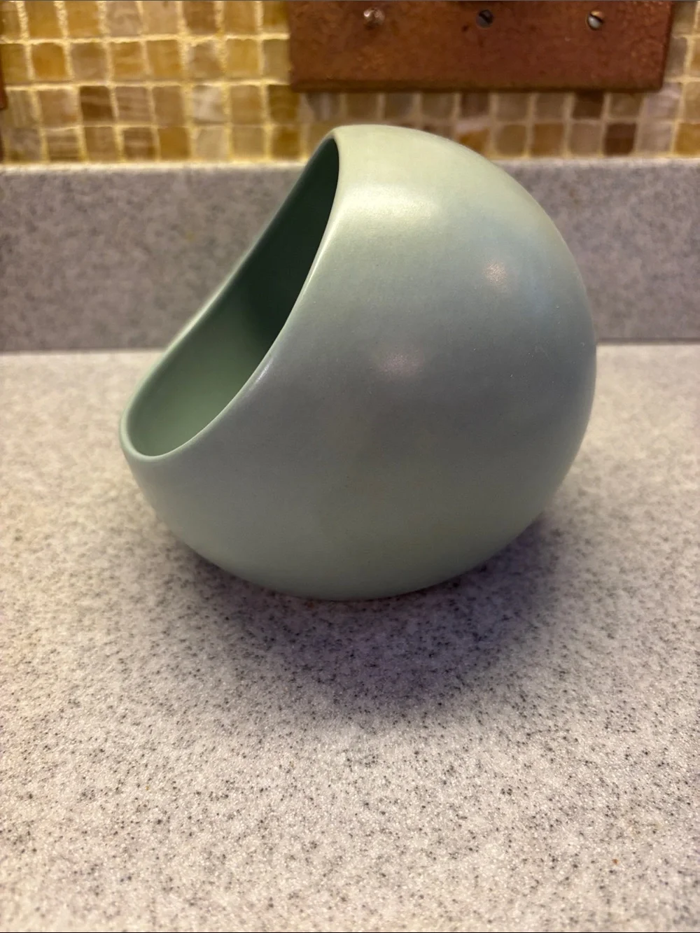 Salt Cellar in Sage Green
